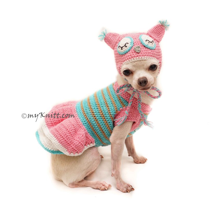 Схемы вязания крючком для собак мелких пород