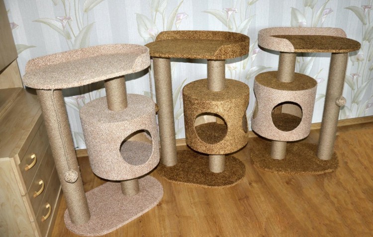 Игровой комплекс tm07 для кошек, 550*550*1200мм