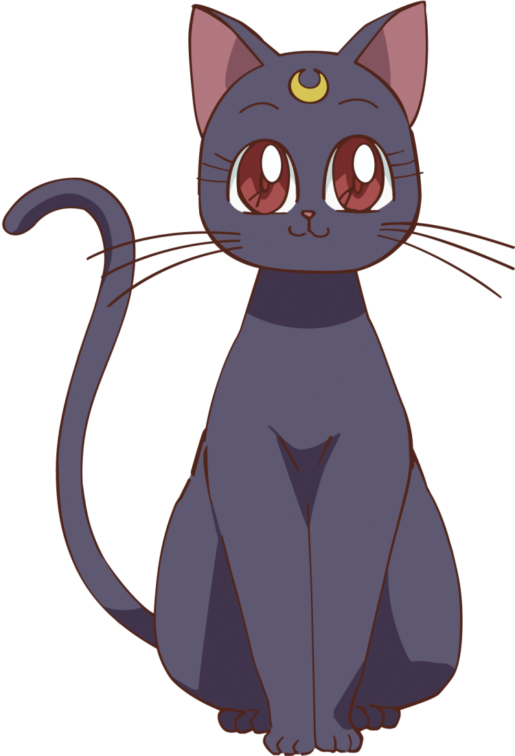 Кошка Луна из Сейлор Мун