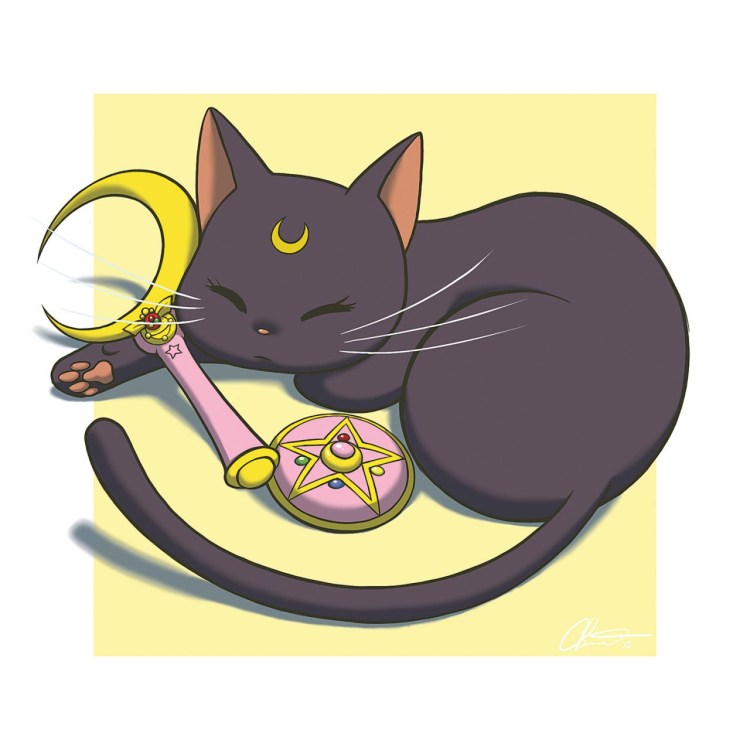 Сейлормун кошка Луна