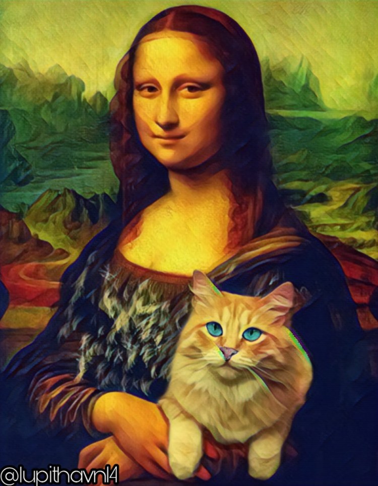 Кот Леонард арты