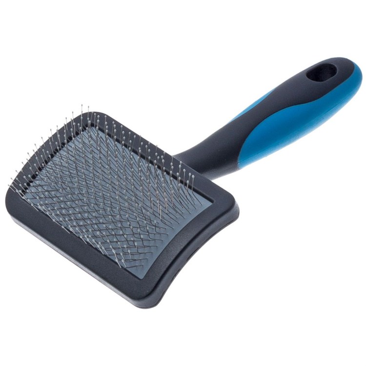 Пуходерка Delight пластик с каплей малая 368210s