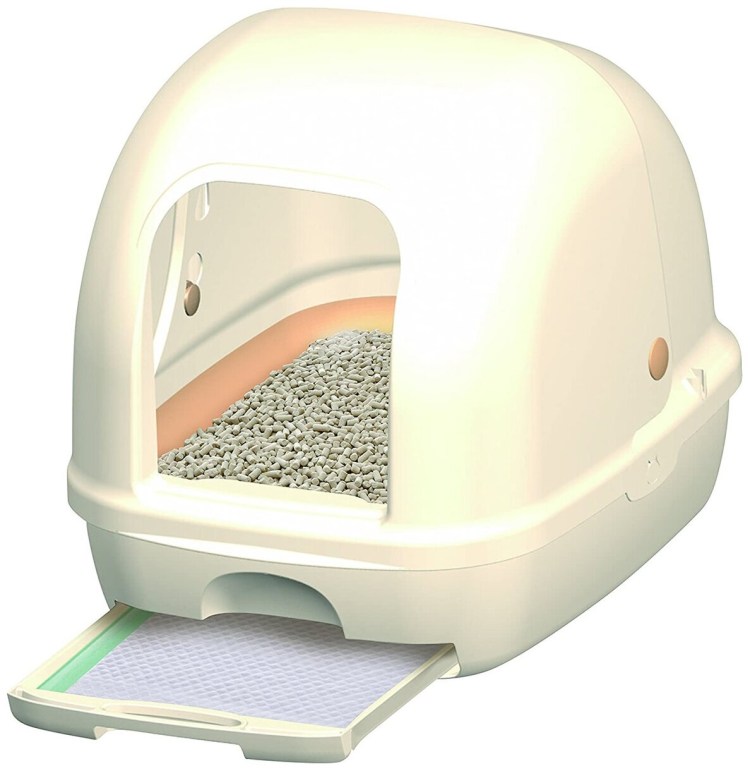 Биотуалет для кошек Ferplast Maxi Bella с угольным фильтром 50х66х46см