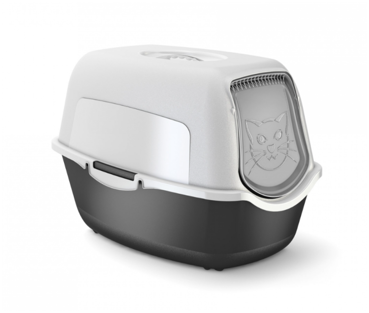 Биотуалет для кошек Ferplast prima Cabrio закрытый 39,5х52,5х38см