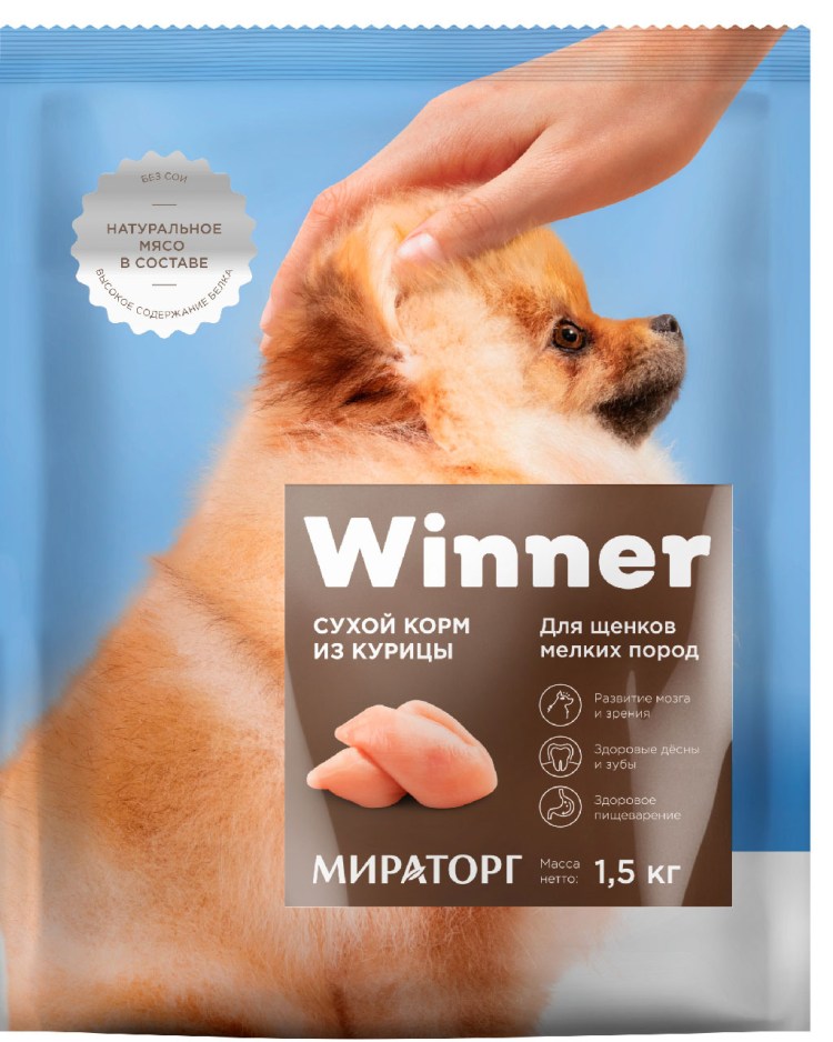 Мираторг winner лакомство для собак средних пород