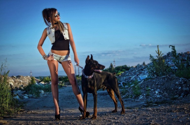 Катрина Доберман фотомодель