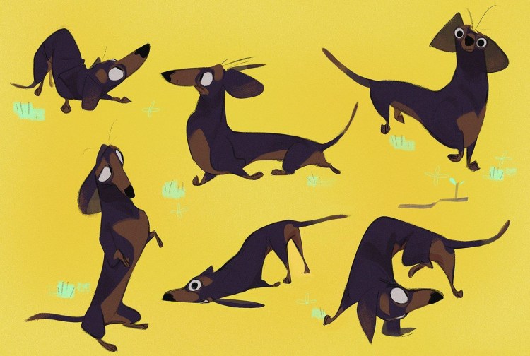 Стилизованные собаки