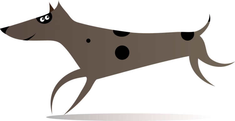 Стилизованный образ собаки