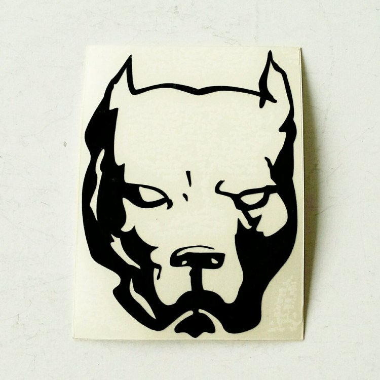 Тату питбуль эскиз