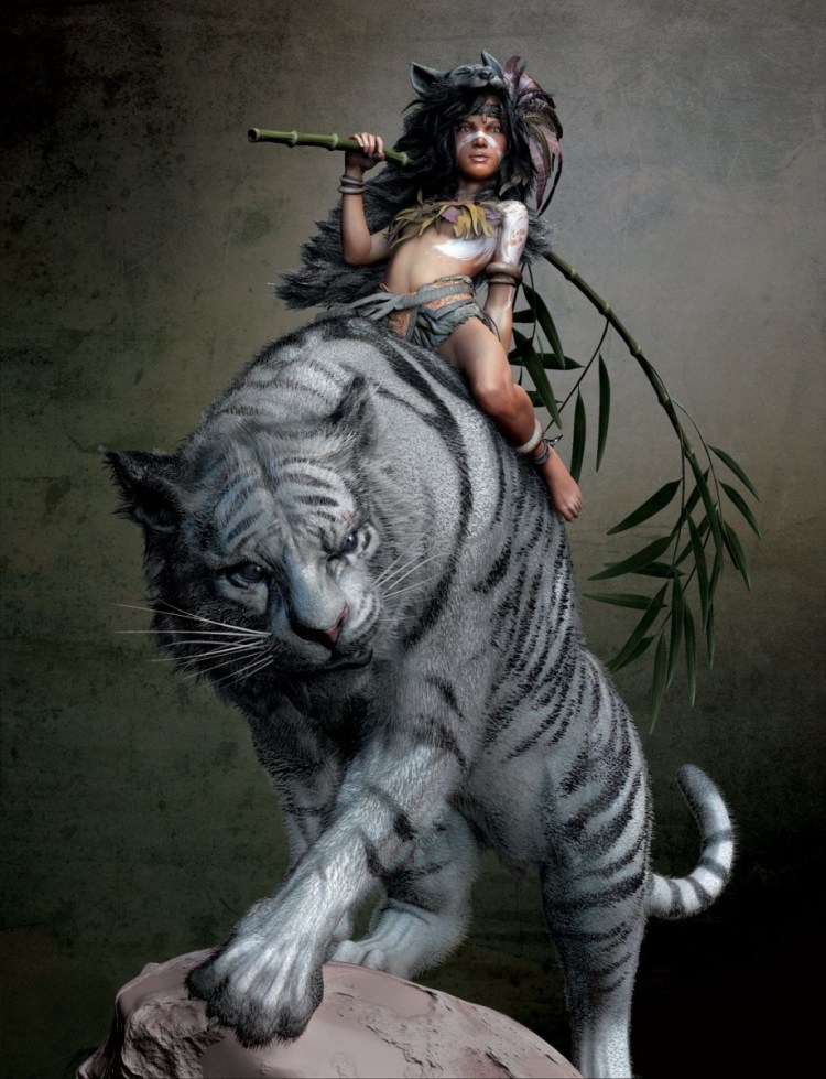 Тигр зверь Муай Тай