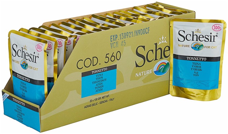 Шезир корм для кошек влажный