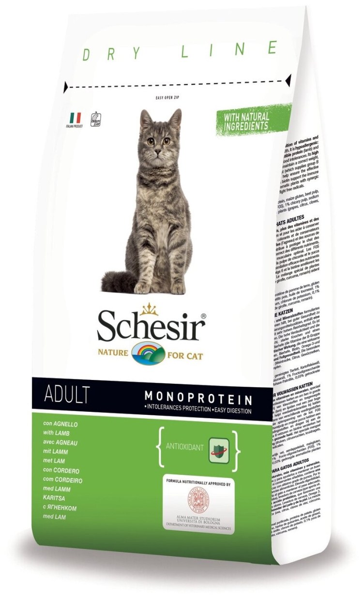 Корм для кошек Schesir с ягненком 1.5 кг