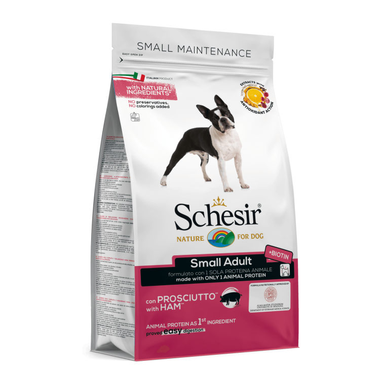 Schesir корм для собак мелких пород