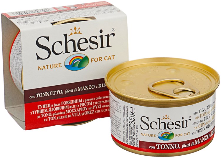 Корм для кошек Schesir с курицей 85 г