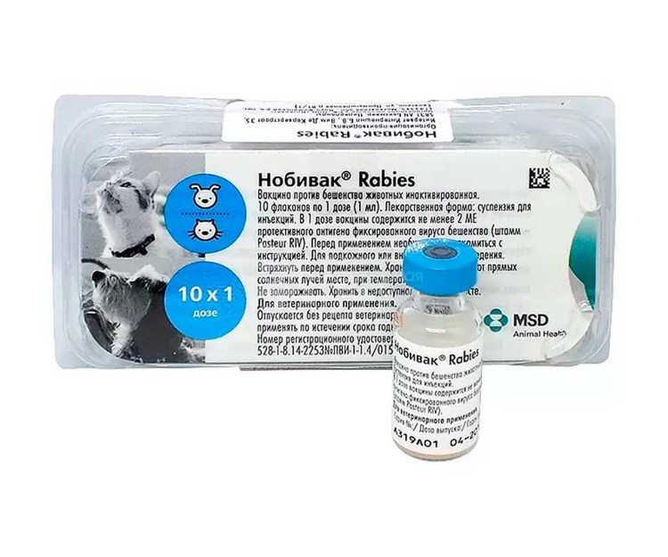 Нобивак DHPPI RL для собак