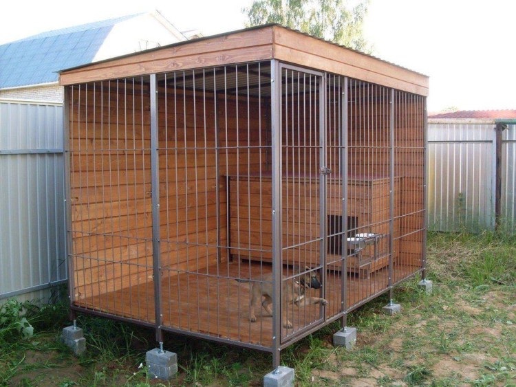 Вольер для овчарки 2х3