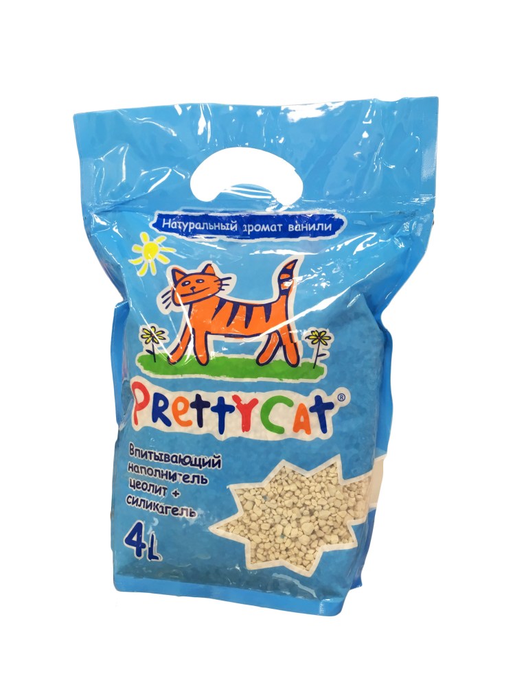 Чистый котик наполнитель силикагелевый