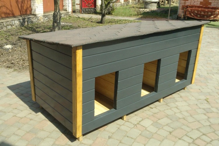 Постройка будки для собаки