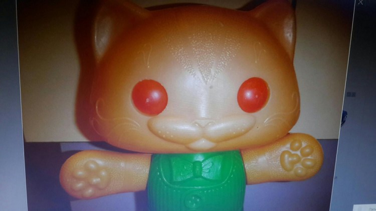 Кот пластмассовый СССР