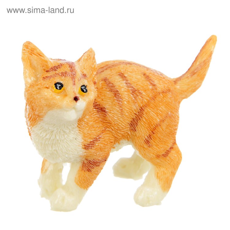 Фигурка рыжий кот