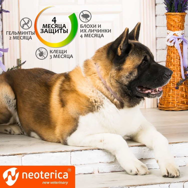 Ошейник для собак от комаров и мошек