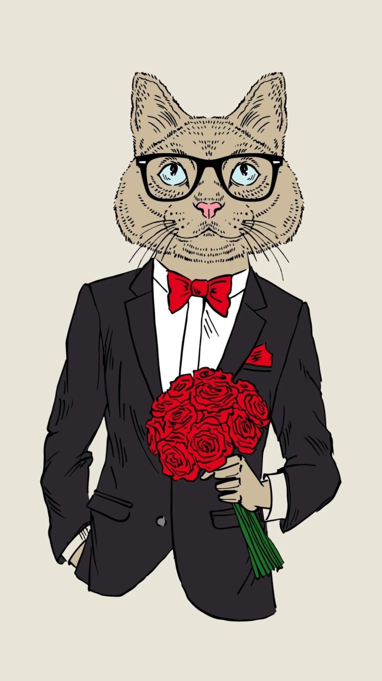 Толстый кот в смокинге