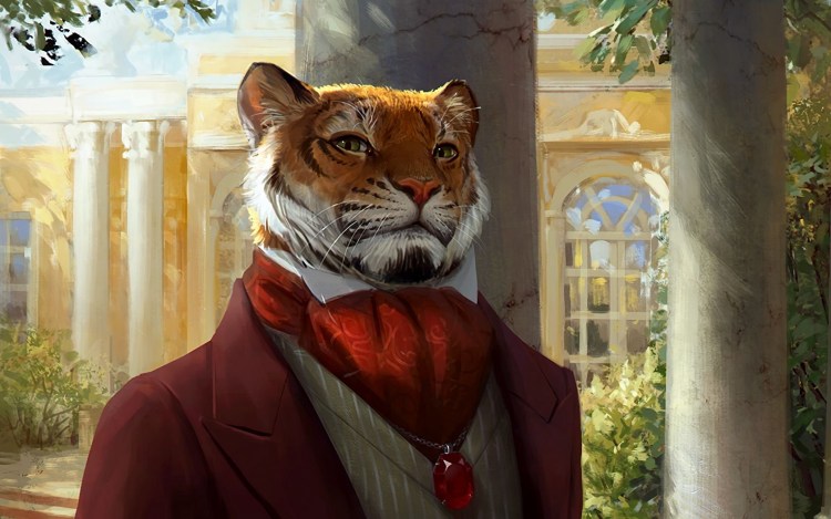 Кот в официальном костюме