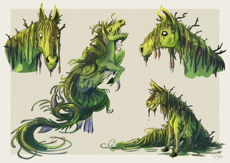 Келпи водяной дух в человеческом обличии