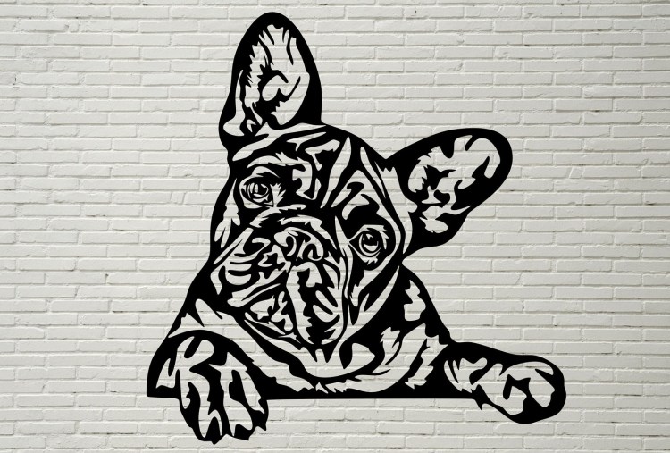 Бульдог эскиз