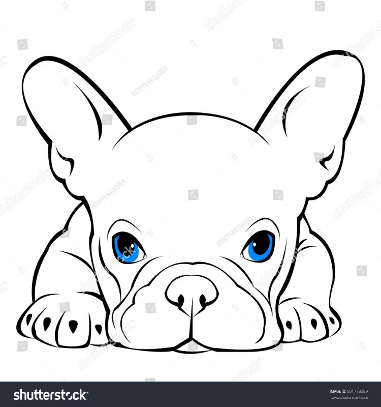 Наклейки на авто французский бульдог