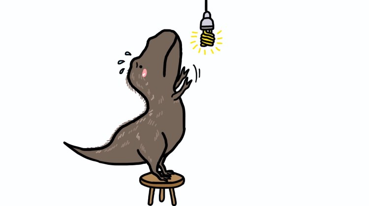 Динозавр с короткими лапками