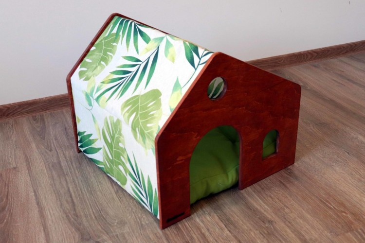 Домик для собаки из коробки