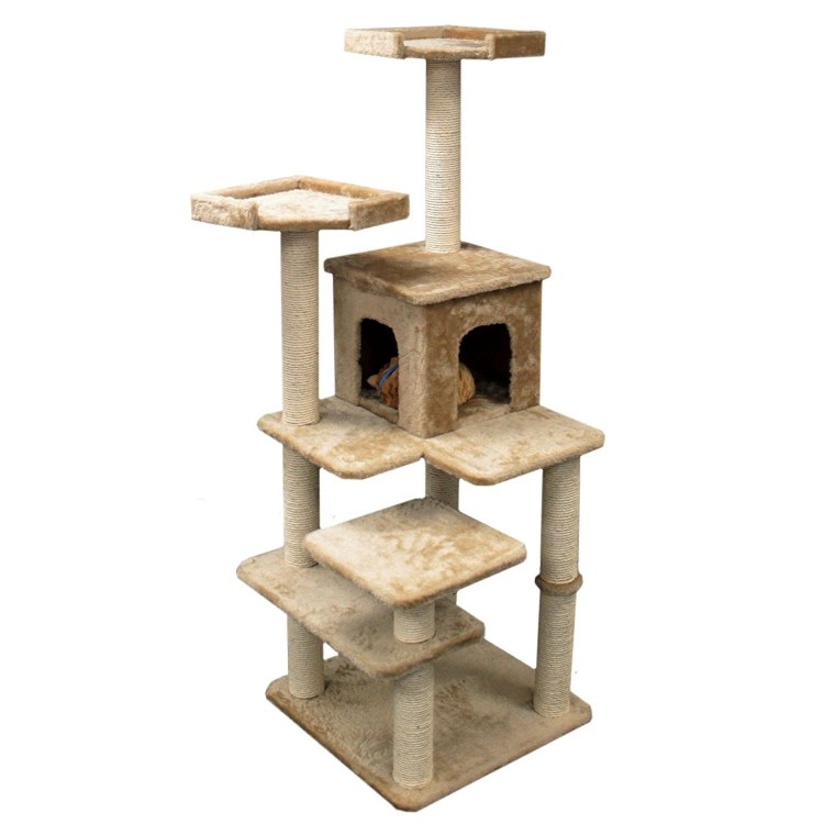 Домики для кошек конструкции