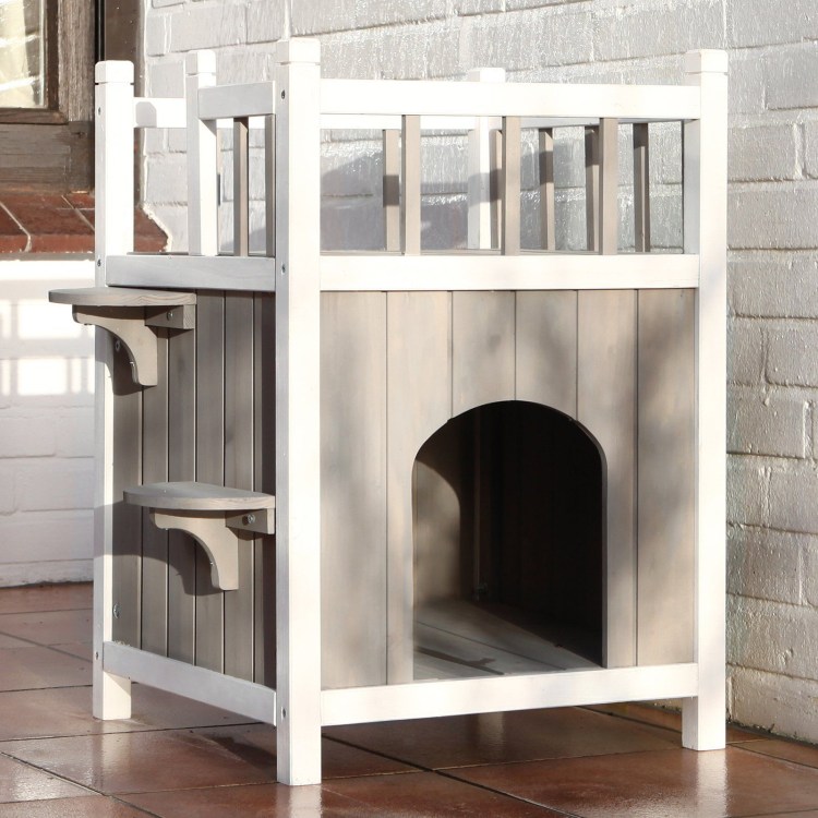 Домик для кошки из фанеры