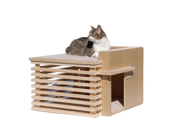 Необычные домики для кошек