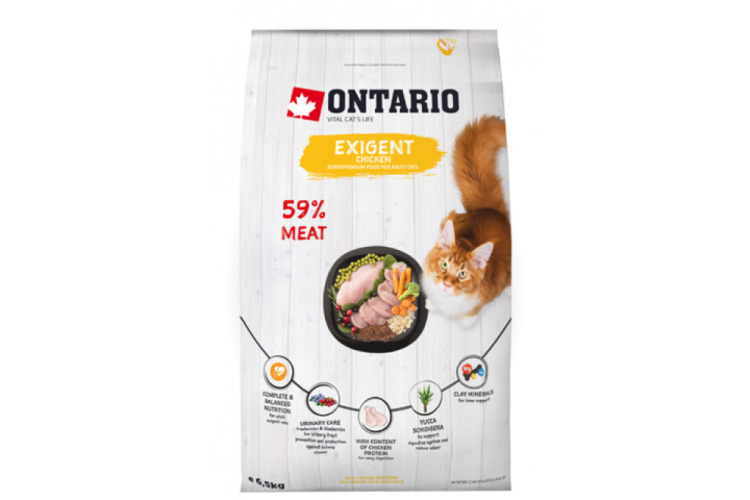 Корм для кошек Ontario с курицей 400 г