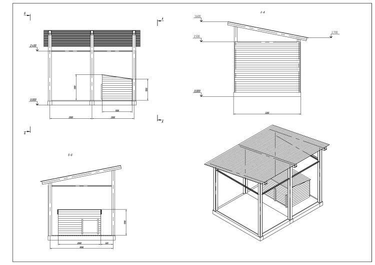 Вольер для Восточно европейской овчарки