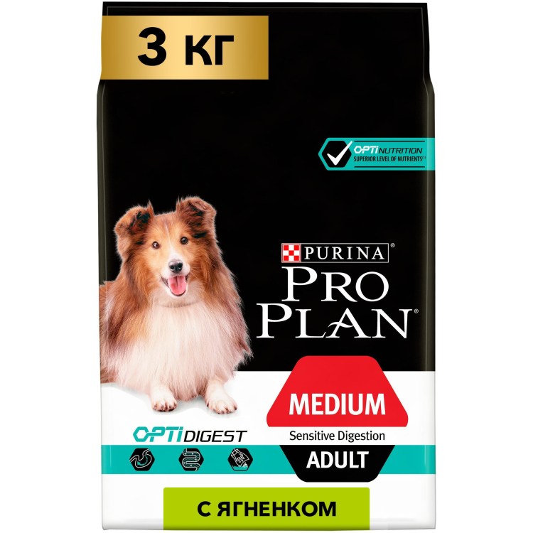 Pro Plan Athletic Adult large корм с лососем для собак крупных пород 14 кг