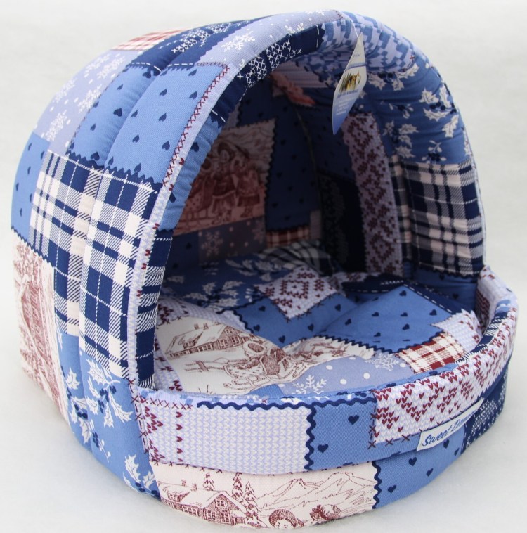 Бобровый дворик домик для собак «сладкий сон» рогожка