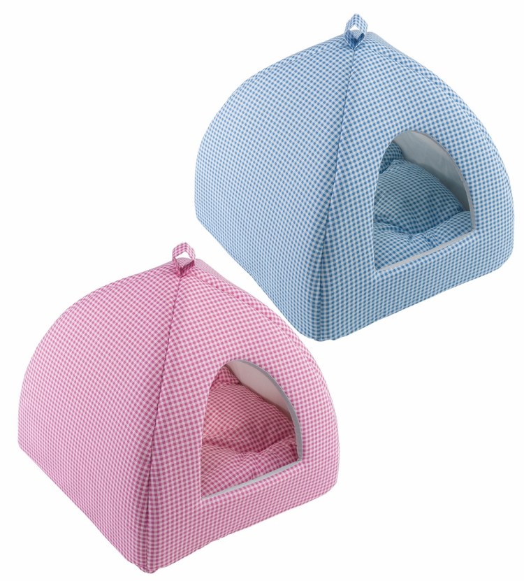 Домик для кошки треугольный