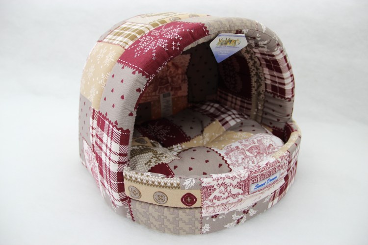 Мягкий домик для кошки