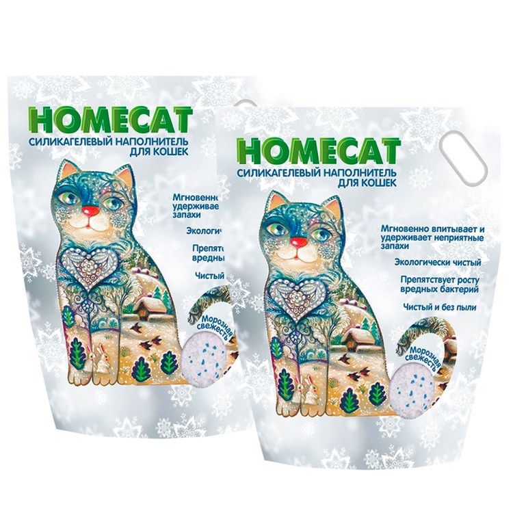 Наполнитель впитывающий силикагелевый Cat Step Arctic Pink, 3,8 л