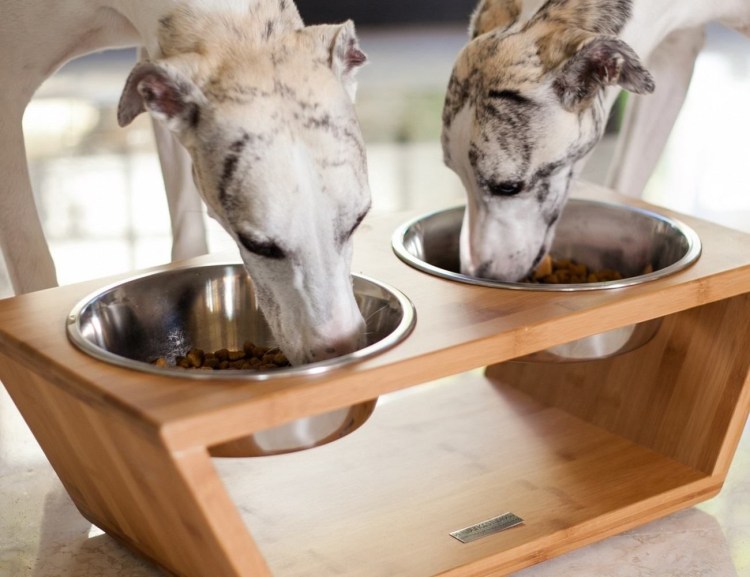 Подставка под миски для собак крупных пород