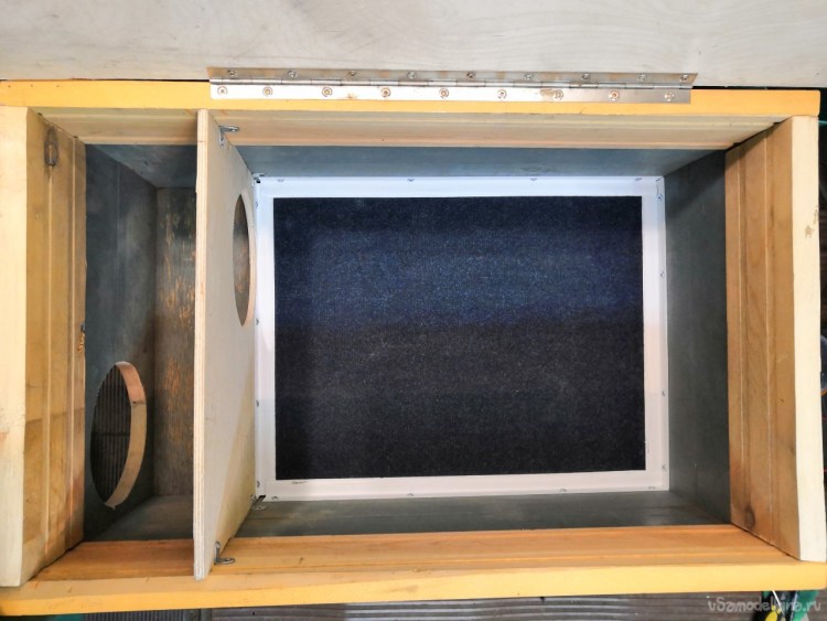 Обшивка домика для кошки