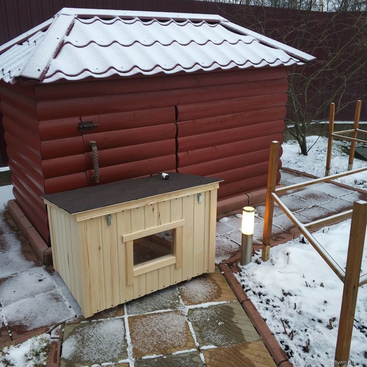 Будка для собаки зимняя