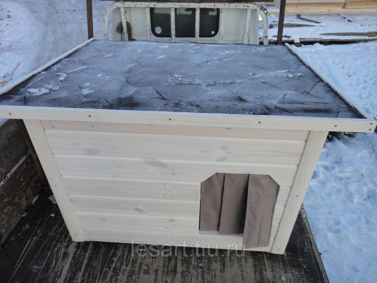 Конура для собаки односкатная