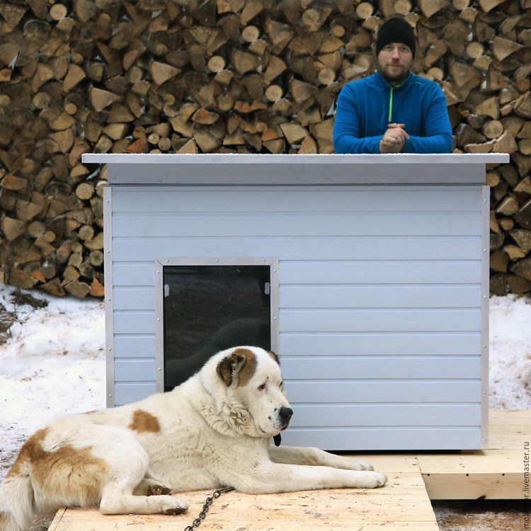 Конура для собаки алабай