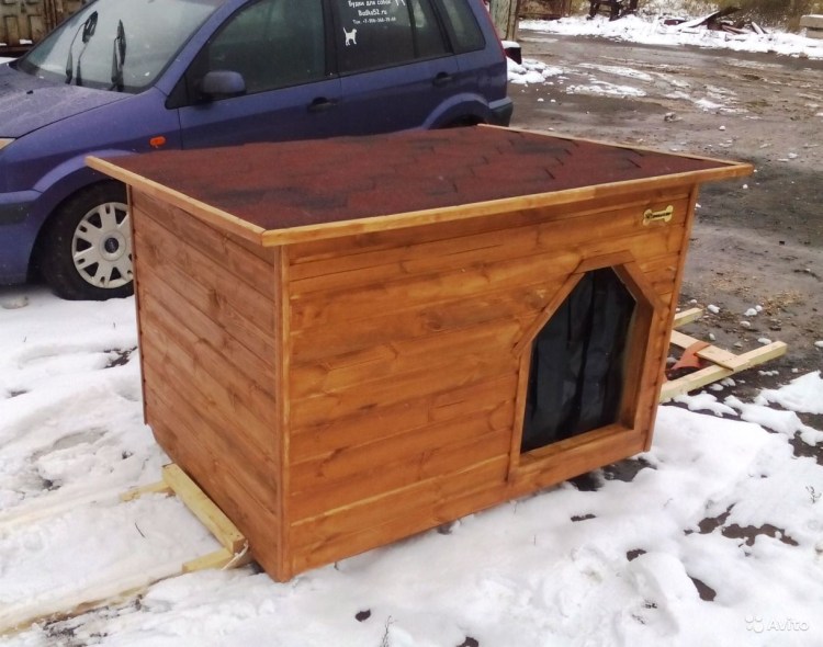 Будка для собаки утепленная