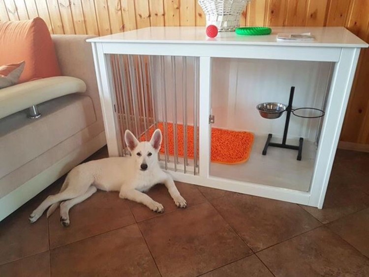 Клетка тумба для собаки в квартиру
