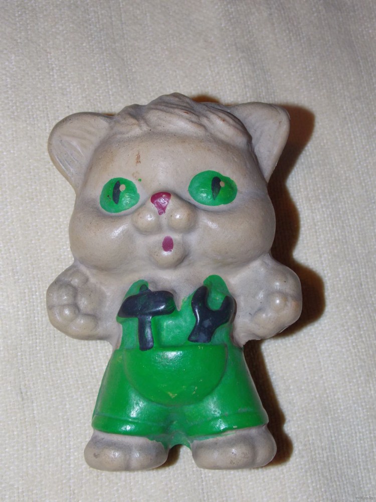 Советская игрушка кот